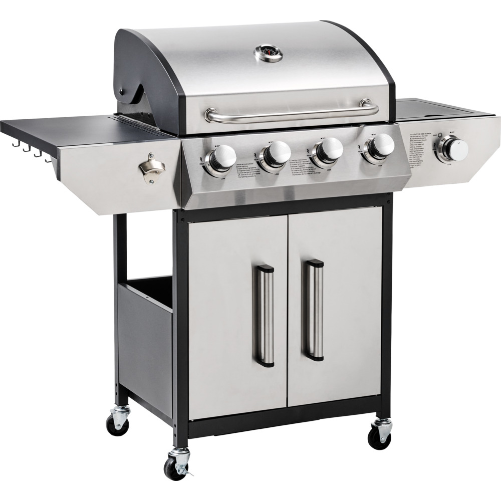 BBQ-Gasgrill "FlameMaster PRO" 4+1 Brenner