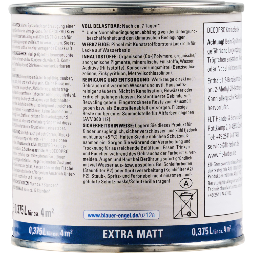 DECOPRO Kreidefarbe 375 ml nostalgic green, matt image number 2