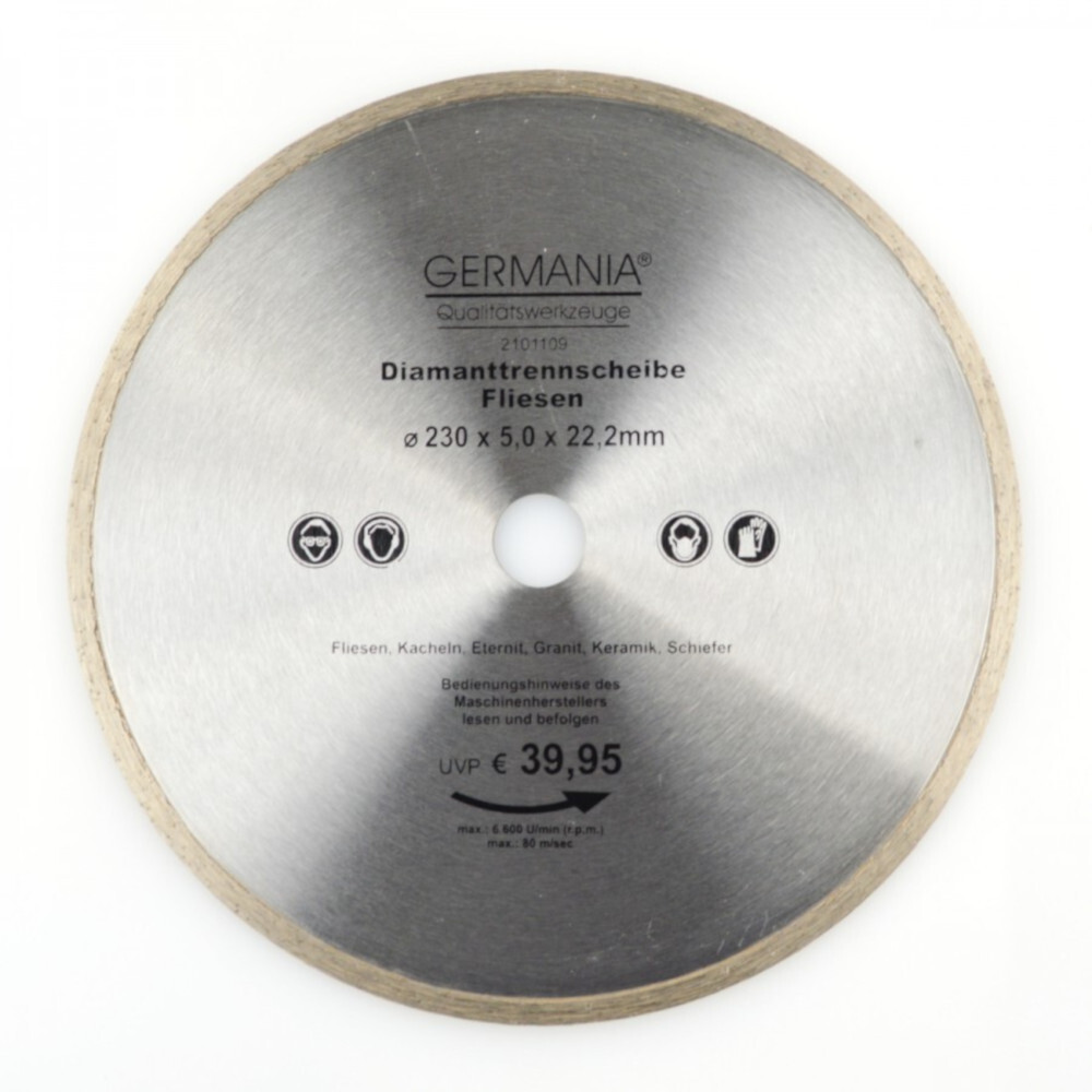 GERMANIA&reg; Diamanttrennscheibe 230 x 2,6 x 22,2 mm