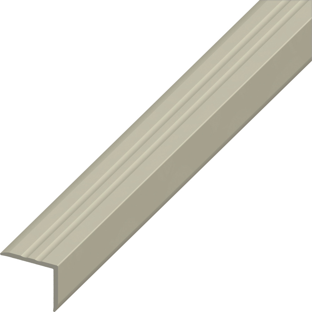 Treppen-Profil PVC 1000 x 25 x 21 mm braunbeige