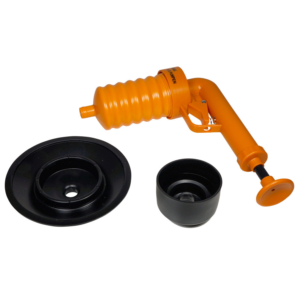 Abflussreiniger &bdquo;Drain Buster&ldquo; mit integrierter Pumpe und zwei Aufs&auml;tzen B-Ware image number 0