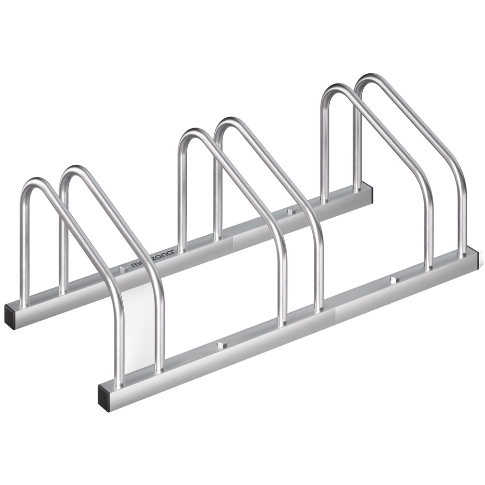 Dreifach-Fahrradst&auml;nder Boden- und Wandmontage, Metall